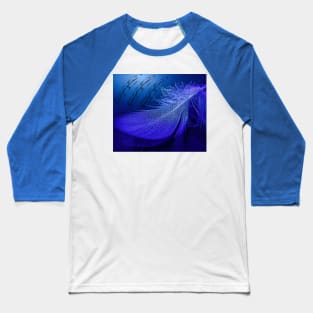 blue feather Baseball T-Shirt